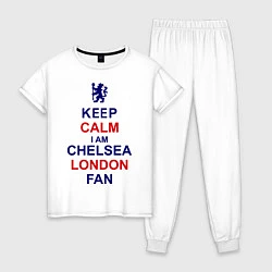 Женская пижама Keep Calm & Chelsea London fan