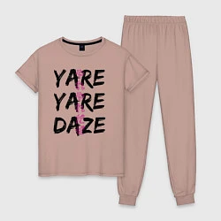 Женская пижама YARE YARE DAZE