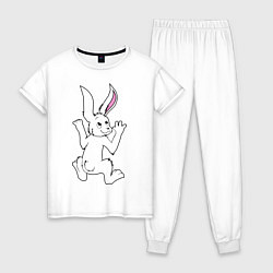 Женская пижама Кролик на мне