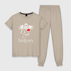 Женская пижама DEATH NOTE ТЕТРАДЬ СМЕРТИ