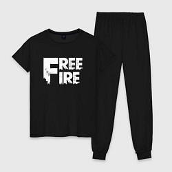 Женская пижама FREEFIRE FF WHITE LOGO Z