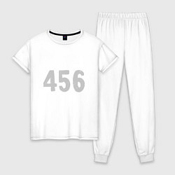 Женская пижама 456 Игрок