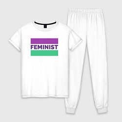 Женская пижама Феминист