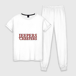 Женская пижама Джиперс Криперс белый