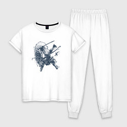 Женская пижама Супер белка-ниндзя