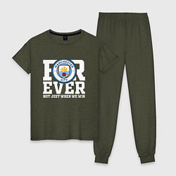 Женская пижама Manchester City FOREVER NOT JUST WHEN WE WIN Манче