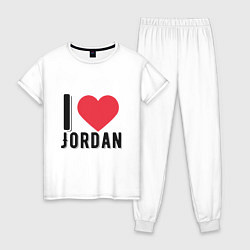 Женская пижама I Love Jordan