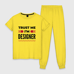 Женская пижама Trust me - Im designer