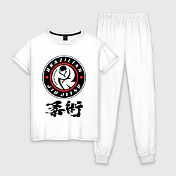 Женская пижама Brazilian fight club Jiu jitsu fighter