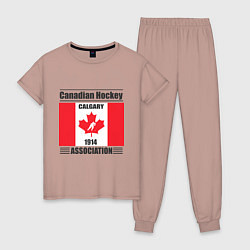 Женская пижама Федерация хоккея Канады