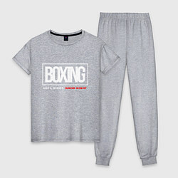 Женская пижама Boxing good night
