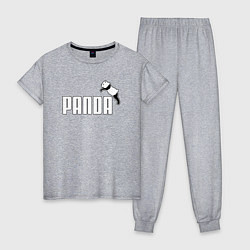 Женская пижама Панда вместо пумы