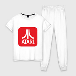 Женская пижама Atari logo