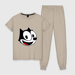 Женская пижама Cat Felix head