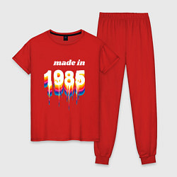 Женская пижама Made in 1985 liquid art