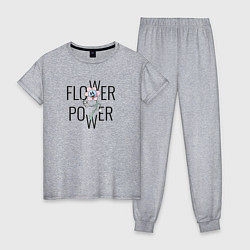 Женская пижама Flower power