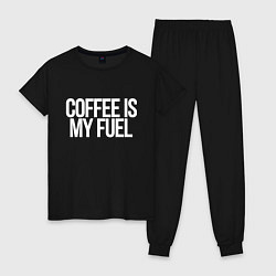 Женская пижама Coffee is my fuel