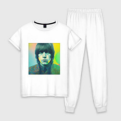 Женская пижама Brian Jones Pop Glitch Art