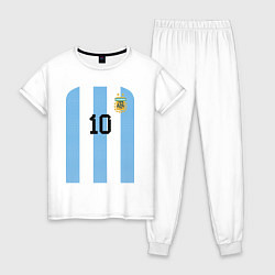 Женская пижама Месси сборная Аргентины ЧМ 2022