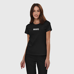 Пижама хлопковая женская Mars 30STM, цвет: черный — фото 2