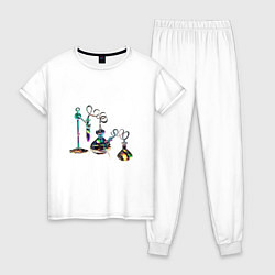 Женская пижама Стеклянные колбочки