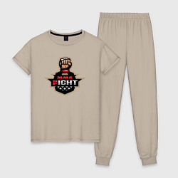 Женская пижама MMA fight night