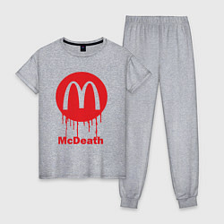 Женская пижама Mcdeath