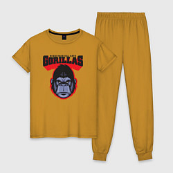 Женская пижама Gorillas MMA