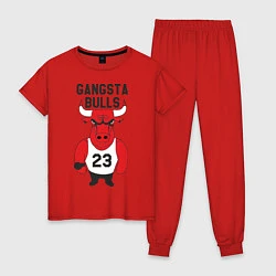 Женская пижама Gangsta Bulls 23