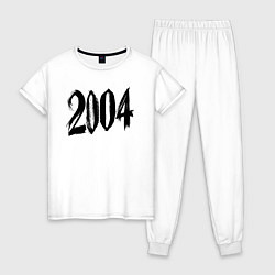 Женская пижама 2004 штрихами