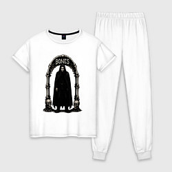 Женская пижама Bones в арке из костей