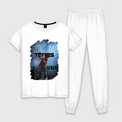 Женская пижама Tears in the rain