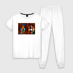 Женская пижама День студента пиксель-арт мем