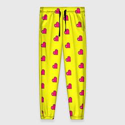 Женские брюки 8 bit yellow love