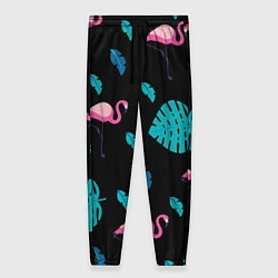 Женские брюки Ночные фламинго