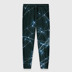 Брюки женские Нейросети, цвет: 3D-принт
