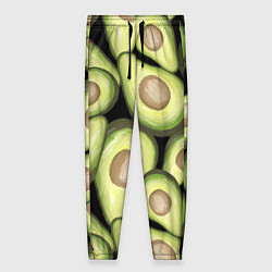 Женские брюки Avocado background