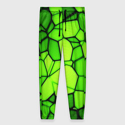 Женские брюки Зеленая мозаика