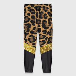 Женские брюки Леопардовый принт