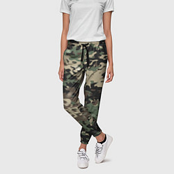 Брюки женские Камуфляж Land Rover, цвет: 3D-принт — фото 2