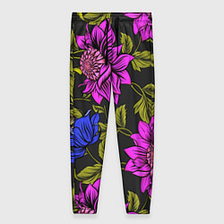Женские брюки Цветочный Паттерн