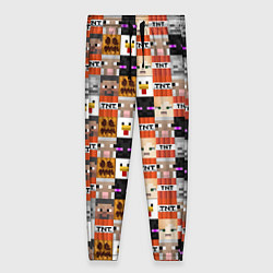 Женские брюки MINECRAFT КУБИКИ ПЕРСОНАЖИ