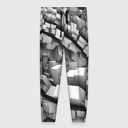 Женские брюки Геометрическая объёмная абстракция