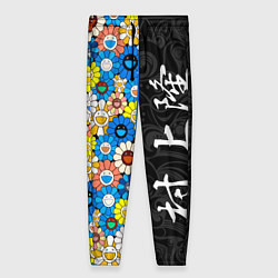 Женские брюки Такаси Мураками Иероглифами