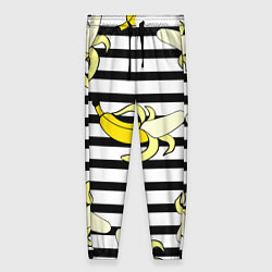 Брюки женские Banana pattern Summer, цвет: 3D-принт