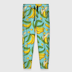 Брюки женские Banana pattern Summer Fashion 2022, цвет: 3D-принт