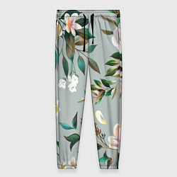 Женские брюки Цветы Цветочный Букет