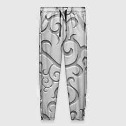 Женские брюки Ажурный орнамент на поверхности металла
