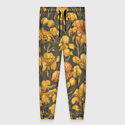 Женские брюки Цветы в викторианском стиле