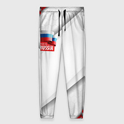 Женские брюки Red & white флаг России